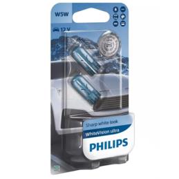 PHILIPS WhiteVision Ultra W5W - 12V-5W - 2szt. blister - 12961WVUB2 | Sklep online Galonoleje.pl