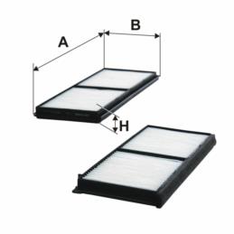 FILTRON K1262-2x - filtr kabinowy pyłkowy z technologią Protect+ (zestaw 2 szt.) | Sklep online Galonoleje.pl