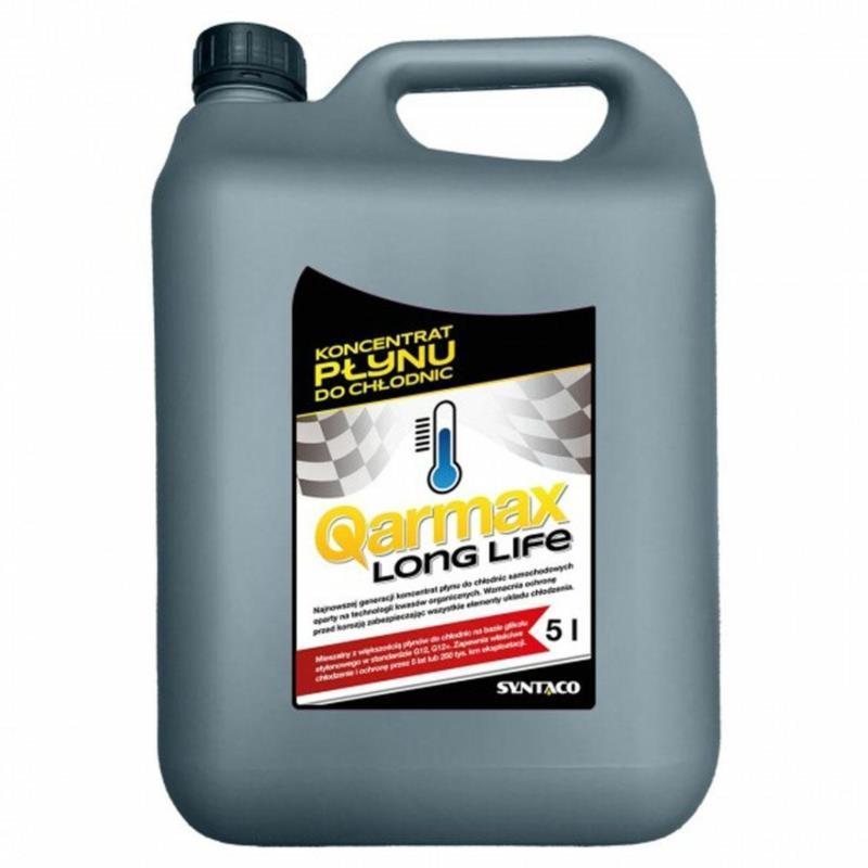 QARMAX Koncentrat płynu do chłodnic Long Life 5L żółty | Sklep online Galonoleje.pl