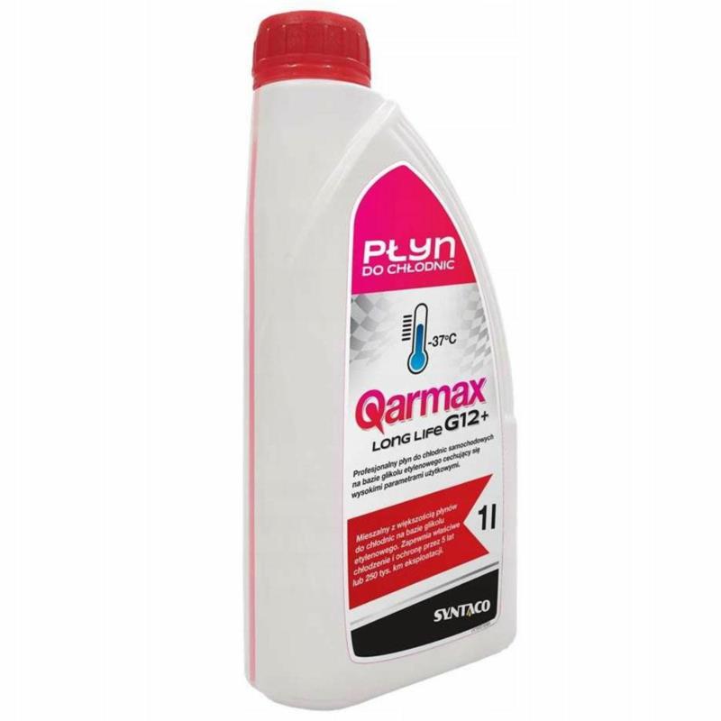 QARMAX Płyn do chłodnic czerwony G12+ 1L | Sklep online Galonoleje.pl