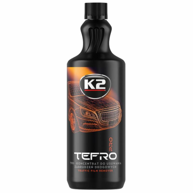 K2 TEFRO PRO TFR 1L - zaawansowany środek do usuwania filmu drogowego | Sklep online Galonoleje.pl
