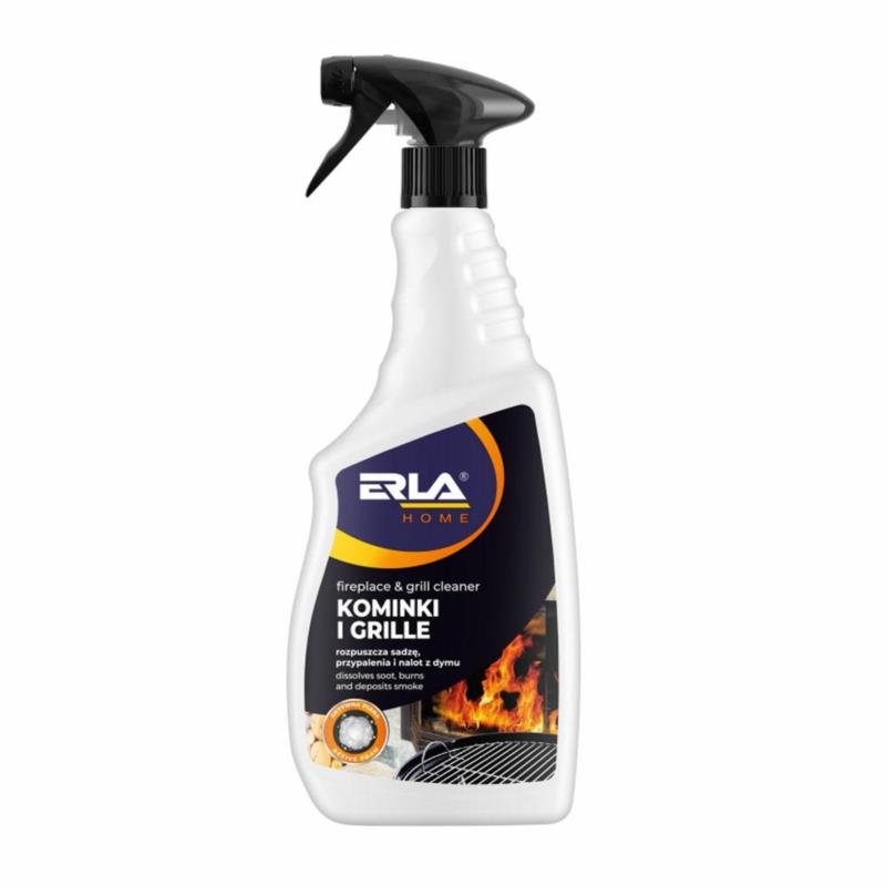 ERLA Home Kominki i grille 750 ml - płyn do czyszczenia szyb kominkowych i rusztów | Sklep online Galonoleje.pl