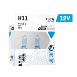 VISION Arctic White H11 12V 55W +90% 4300K - żarówki samochodowe 2 szt. | Sklep online Galonoleje.pl