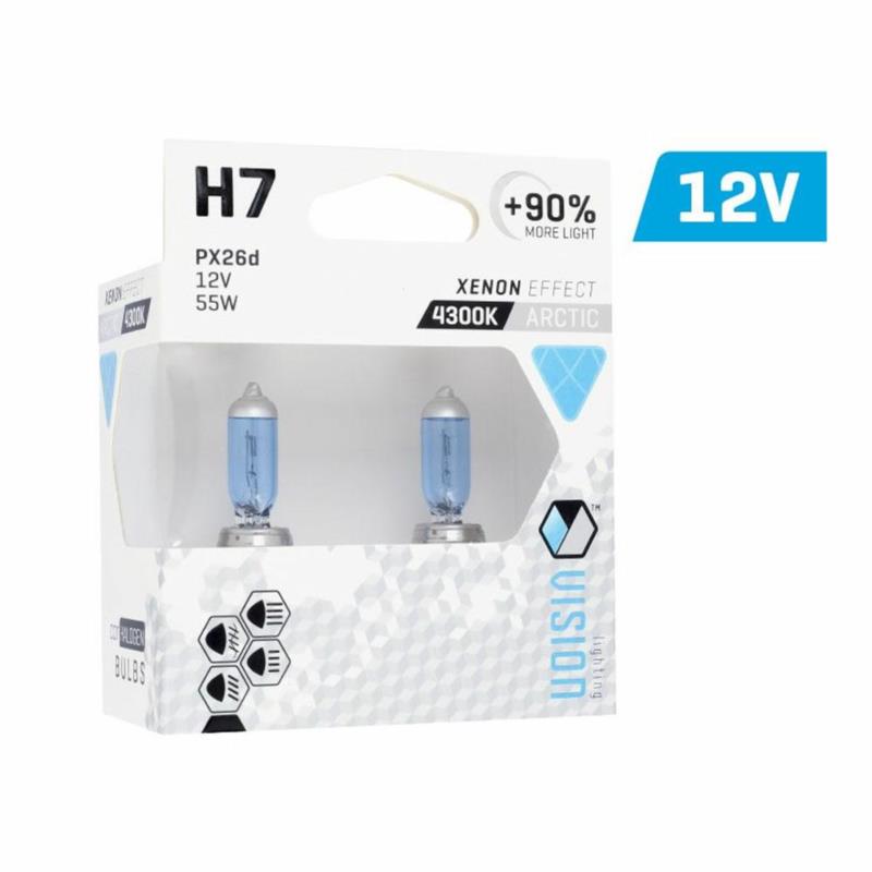 VISION Arctic White H7 12V 55W +90% 4300K - żarówki samochodowe 2 szt. | Sklep online Galonoleje.pl