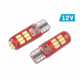 VISION W5W T10 12V 15x 3014 SMD LED Canbus Silikon Białe - żarówki samochodowe 2 szt. | Sklep online Galonoleje.pl