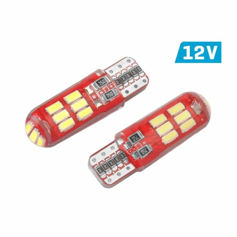 VISION W5W T10 12V 15x 3014 SMD LED Canbus Silikon Białe - żarówki samochodowe 2 szt. | Sklep online Galonoleje.pl