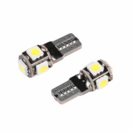 VISION W5W T10 12V 5x 5050 SMD LED Canbus Białe - żarówki samochodowe 2 szt. | Sklep online Galonoleje.pl
