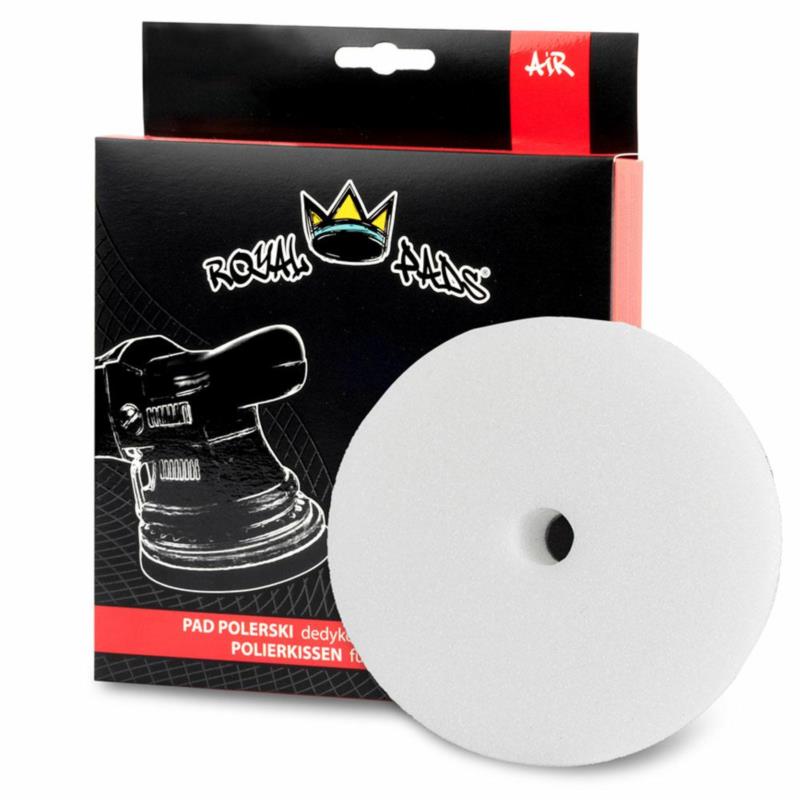 ROYAL PADS Air Hard Pad (White) 150 mm - twarda gąbka polerska DA