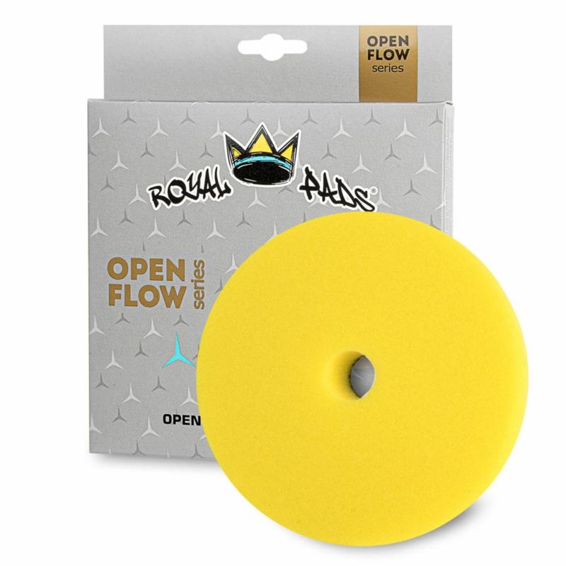 ROYAL PADS OF Medium (Yellow) 153 mm - gąbka polerska średnio tnąca