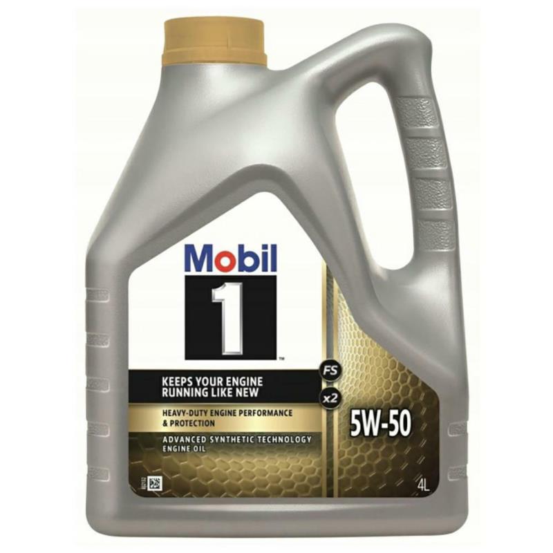 MOBIL 1 FS X2 5W50 4L - syntetyczny olej silnikowy | Sklep online Galonoleje.pl