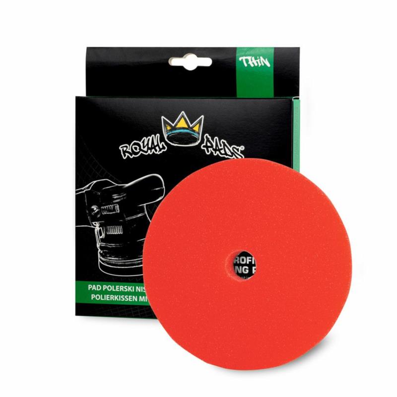 ROYAL PADS Thin Soft Pad - czerwona gąbka wykończeniowa 130mm DA | Sklep online Galonoleje.pl