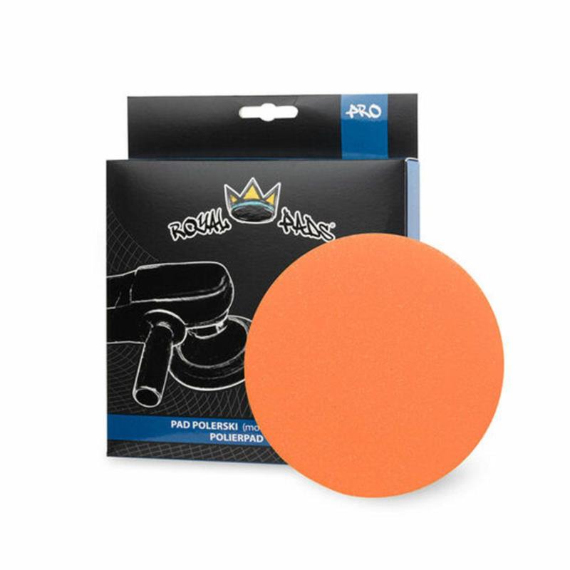 ROYAL PADS PRO One Step Pad Orange 80mm - średnio twarda gąbka polerska | Sklep online Galonoleje.pl