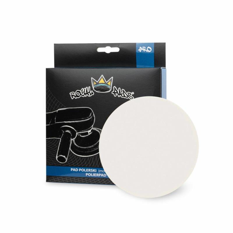 Royal Pads PRO Hard Pad White 80mm - twarda gąbka polerska | Sklep online Galonoleje.pl