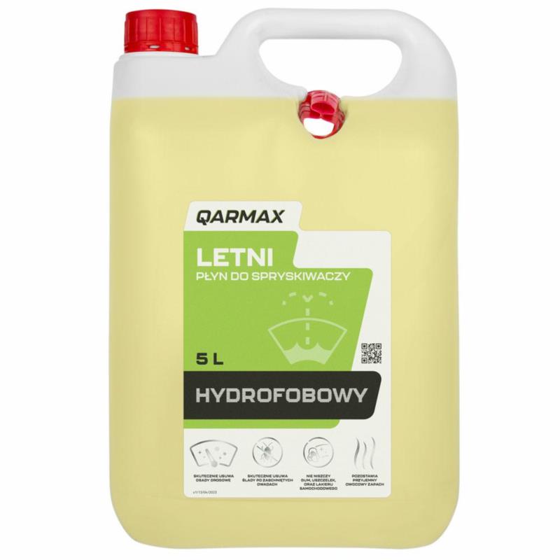 QARMAX Płyn letni do spryskiwacza hydrofobowy 5L | Sklep online Galonoleje.pl