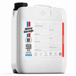 SHINY GARAGE Fruit Snow Foam 2.0 5L - biała aktywna piana o neutralnym pH | Sklep online Galonoleje.pl