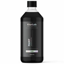 KIURLAB PRO LEATHER Leather and Vinyl Paint Black 1L - czarna farba do renowacji skóry i winylu | Sklep online Galonoleje.pl