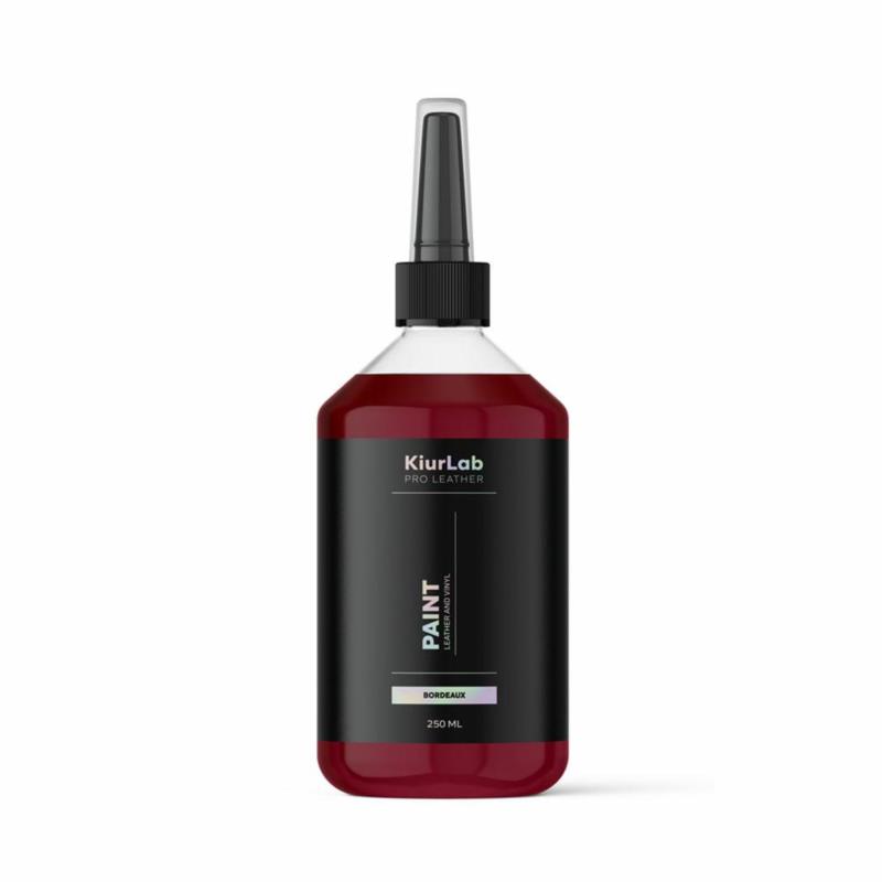 KIURLAB PRO LEATHER Leather And Vinyl Paint Bordeaux 250 ml - bordowa farba do renowacji skóry i winylu