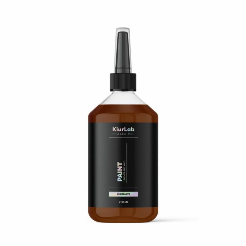 KiurLab PRO LEATHER Leather and Vinyl Paint Chocolate 250 ml - czekoladowa farba do renowacji skóry i winylu