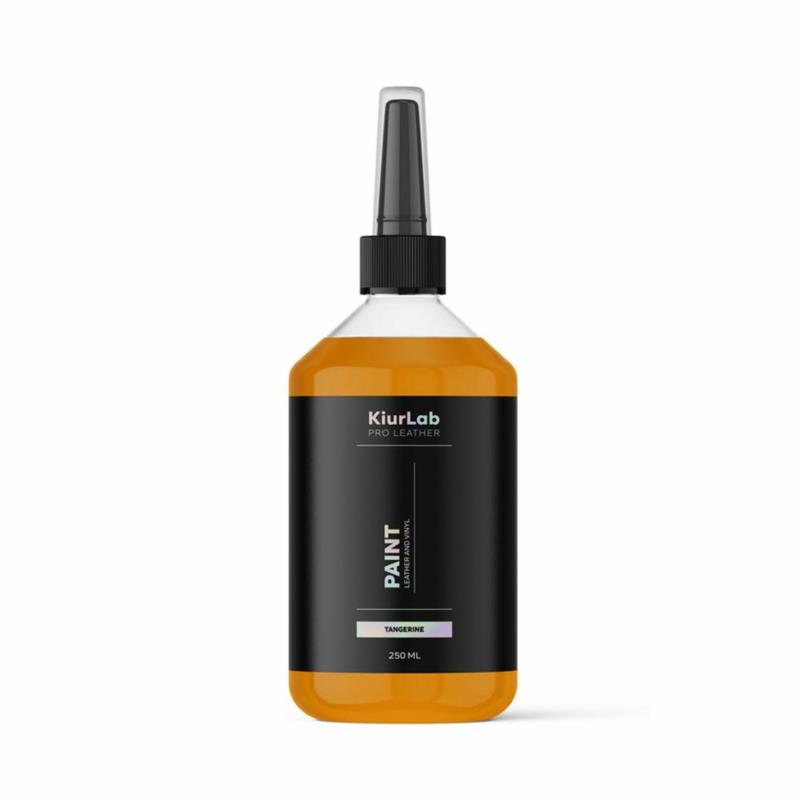 KiurLab PRO LEATHER Leather and Vinyl Paint Tangerine 250ml - farba do renowacji skóry i winylu | Sklep online Galonoleje.pl