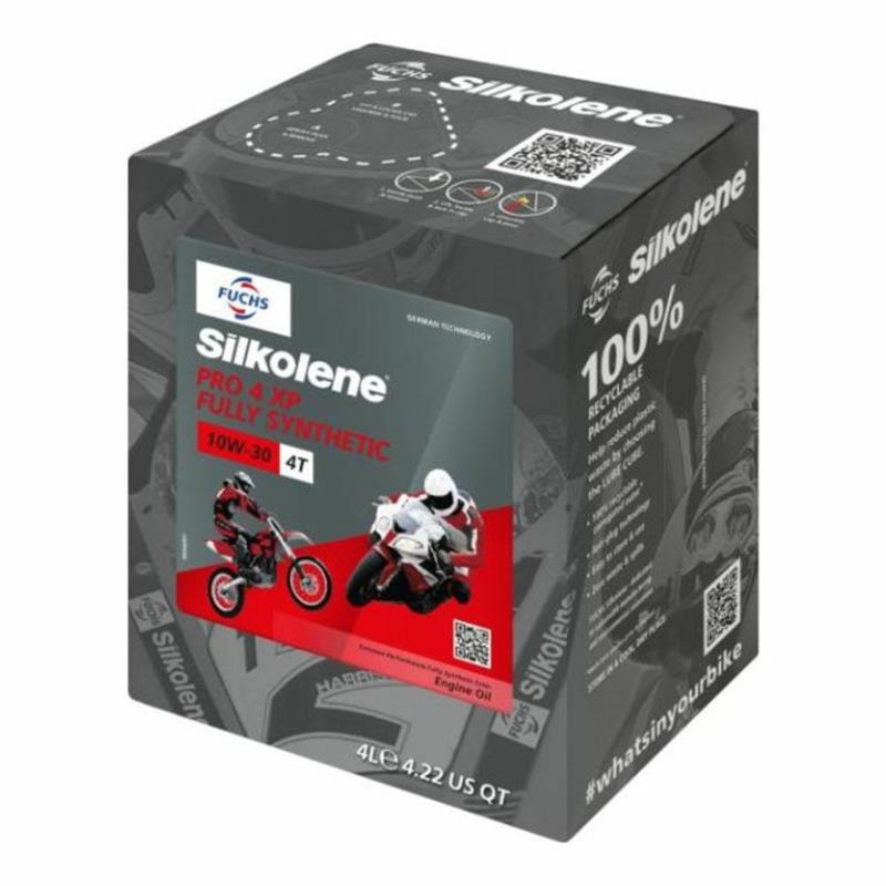 FUCHS Silkolene Pro 4 XP 10w30 4L - olej motocyklowy syntetyczny | Sklep online Galonoleje.pl