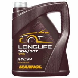 MANNOL OEM 7715 VW/Skoda/Audi 5W30 5L 504.00/507.00 - syntetyczny olej silnikowy | Sklep online Galonoleje.pl