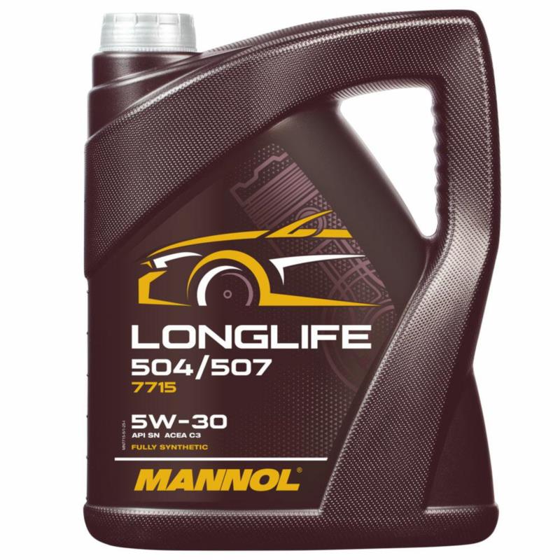 MANNOL OEM 7715 VW/Skoda/Audi 5W30 5L 504.00/507.00 - syntetyczny olej silnikowy | Sklep online Galonoleje.pl