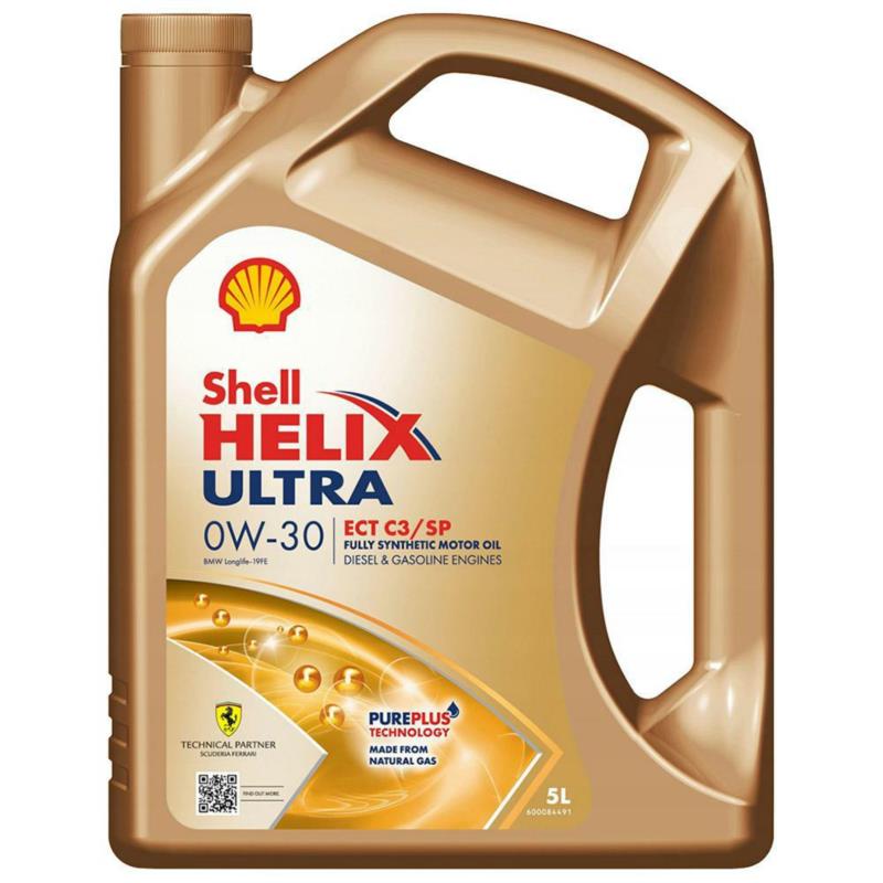 SHELL Helix Ultra ECT C3/SP 0w30 5L - syntetyczny olej silnikowy | Sklep online Galonoleje.pl