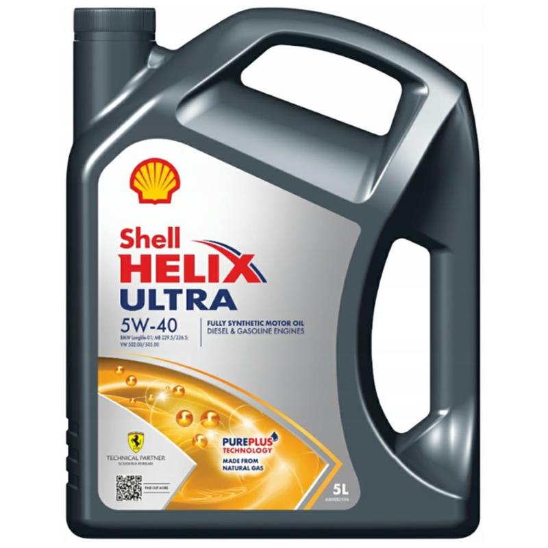 SHELL Helix Ultra 5W40 5L - syntetyczny olej silnikowy | Sklep online Galonoleje.pl