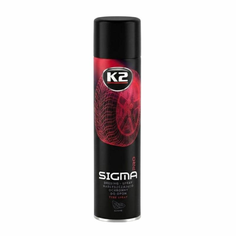 K2 Pro Sigma Aero 600 ml - szybki dressing do opon w sprayu | Sklep online Galonoleje.pl