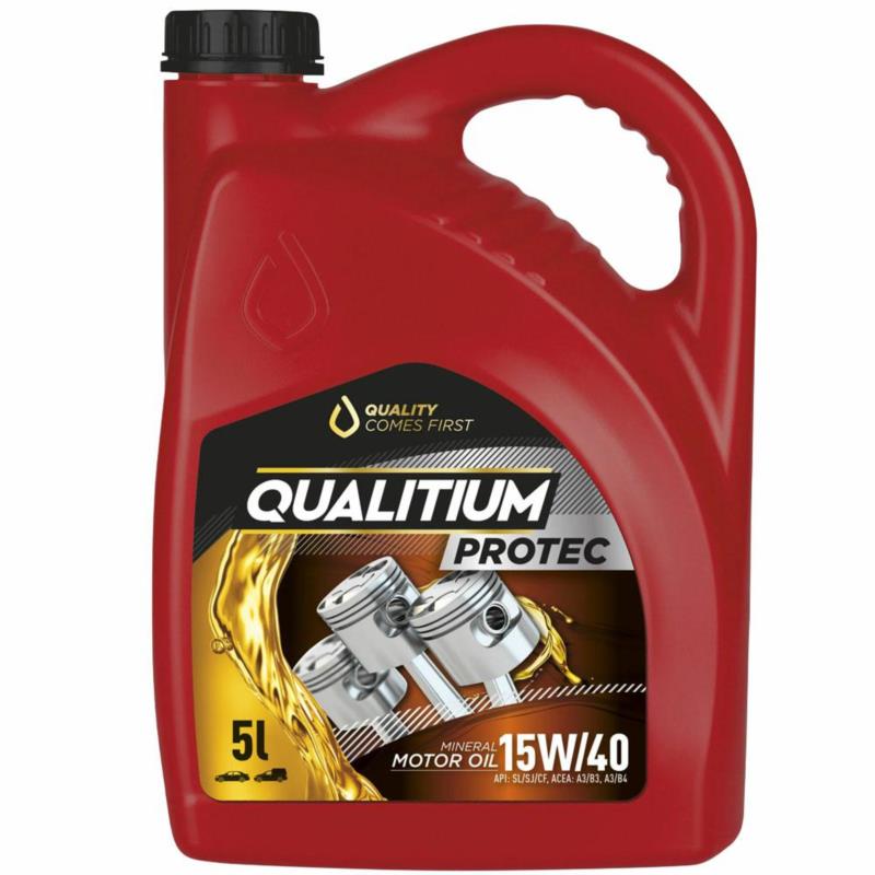 QUALITIUM Protec 15W40 - mineralny olej silnikowy 5L | Sklep online Galonoleje.pl
