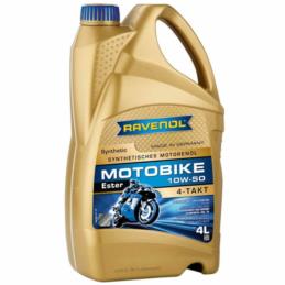 RAVENOL Motobike 4T Ester 10W50 4L - syntetyczny olej motocyklowy | Sklep online Galonoleje.pl