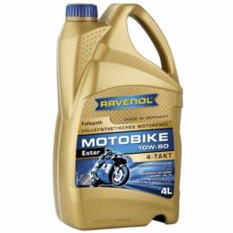 RAVENOL Motobike 4T Ester 10W60 4L - syntetyczny olej motocyklowy | Sklep online Galonoleje.pl