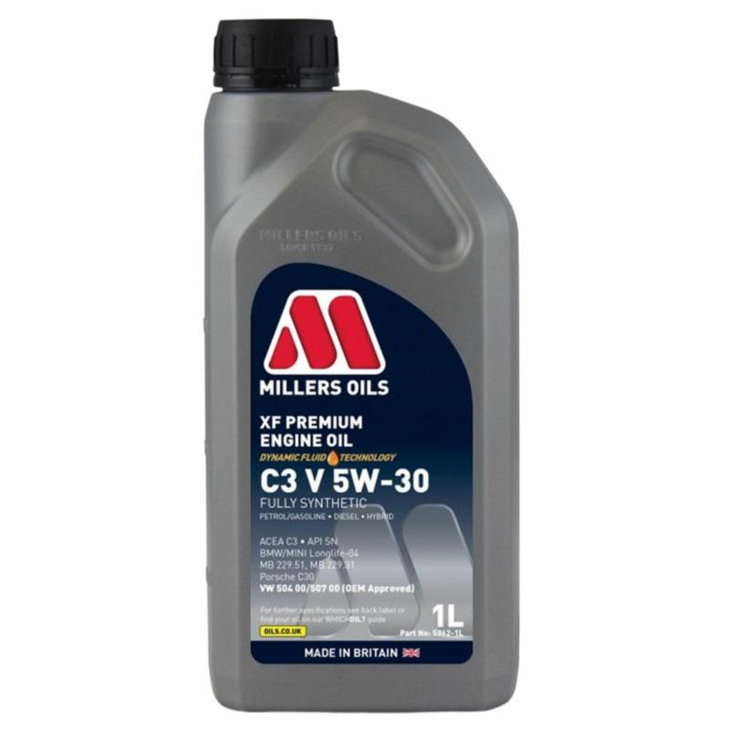 MILLERS OILS XF Premium C3 V 5w30 1L - syntetyczny olej silnikowy | Sklep online Galonoleje.pl