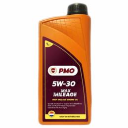 PMO Max Mileage 5W30 1L - syntetyczny olej silnikowy do aut z dużym przebiegiem | Sklep online Galonoleje.pl