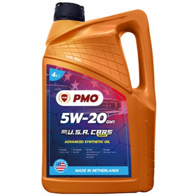 PMO 5W20 GM1 U.S.A. Cars Series 4L - olej silnikowy | Sklep online Galonoleje.pl