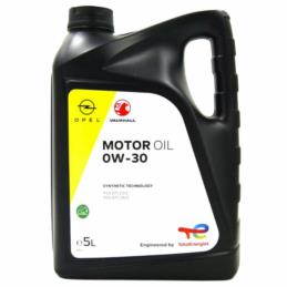 OPEL Vauxhall Motor Oil 0W30 5L - oryginalny olej silnikowy TOTAL | Sklep online Galonoleje.pl