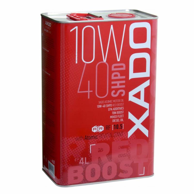 XADO Atomic 10w40 4L RedBoost - olej do aut cięzarowych | Sklep online Galonoleje.pl