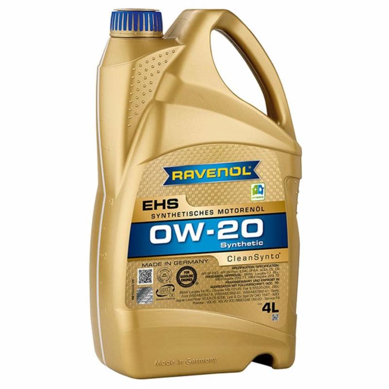 RAVENOL EHS 0W20 CleanSynto USVO 4L - syntetyczny olej silnikowy | Sklep online Galonoleje.pl