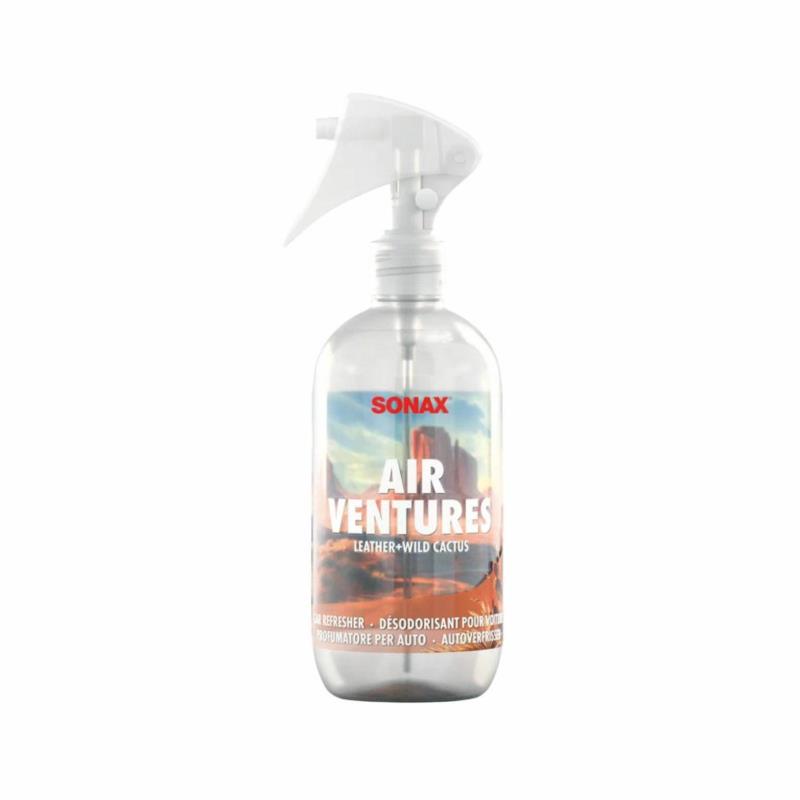 SONAX Air Ventures Leather & Wild Cactus 300ml - neutralizator zapachów | Sklep online Galonoleje.pl