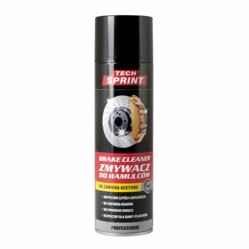 TECH SPRINT Brake Cleaner - zmywacz do hamulców 500ml | Sklep online Galonoleje.pl