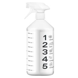 CLEANTLE Spray Bottle 1 l - pusta butelka z podziałką i spryskiwaczem | Sklep online Galonoleje.pl