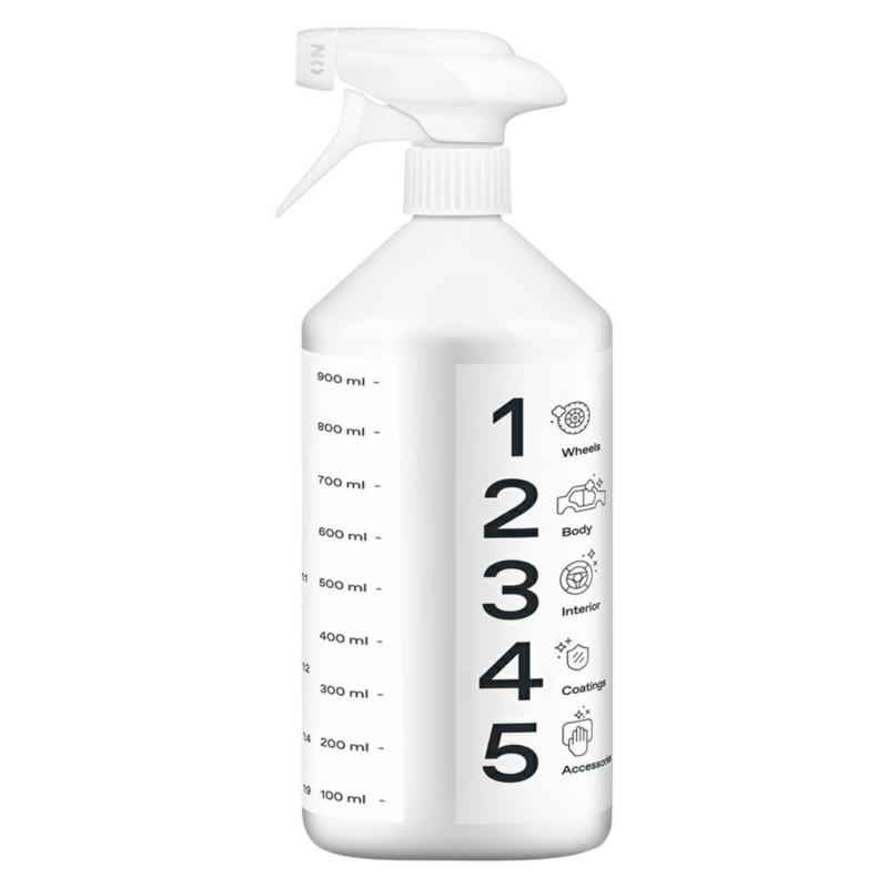 CLEANTLE Spray Bottle 1 l - pusta butelka z podziałką i spryskiwaczem | Sklep online Galonoleje.pl