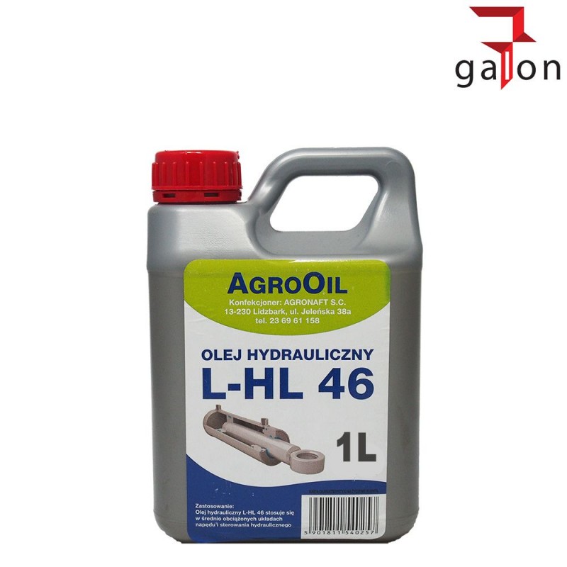 AGROOIL HYDROL L-HL 46 1L | Sklep Online Galonoleje.pl