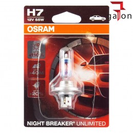OSRAM NIGHT BREAKER UNLIMITED H7 12V 55W PX26d 1sztuka