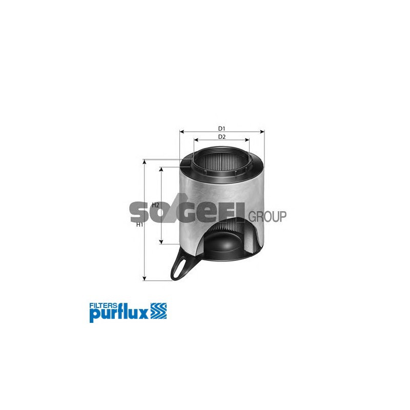 PURFLUX FILTR POWIETRZA A1200