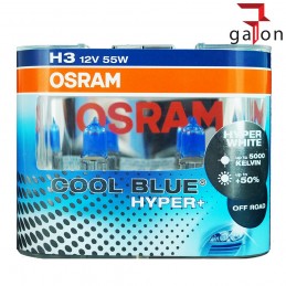 OSRAM COOL BLUE HYPER+ H3 12V 70W P22s 5000K