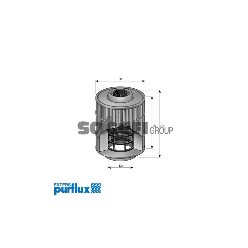 PURFLUX FILTR POWIETRZA A1399