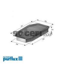 PURFLUX FILTR POWIETRZA A1490