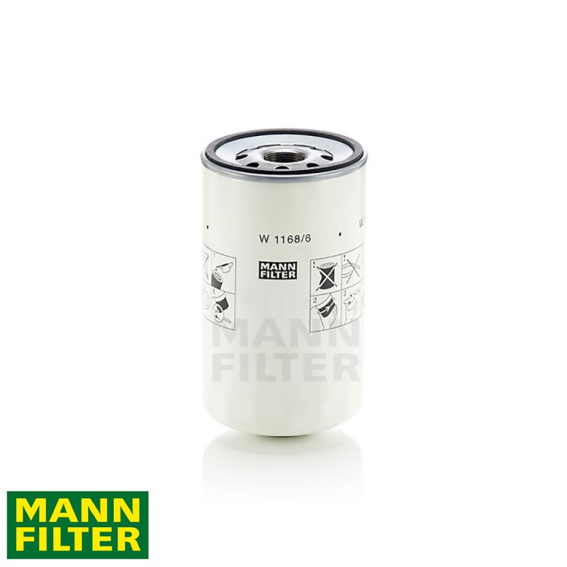 MANN FILTR OLEJU W 1168/6