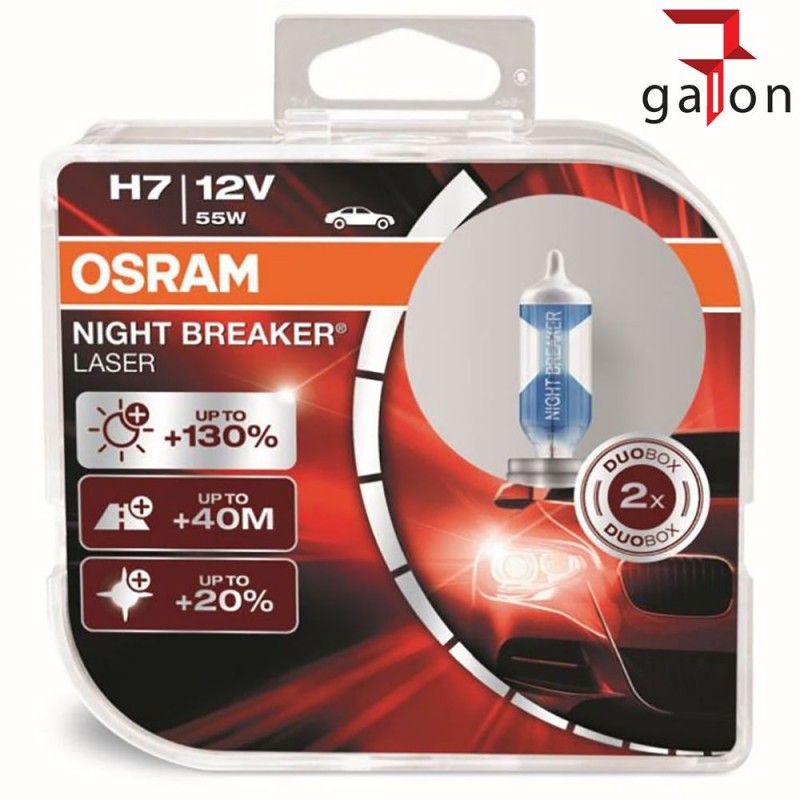 OSRAM NIGHT BREAKER LASER H7 12V 55W PX26d|Sklep Online Galonoleje.pl